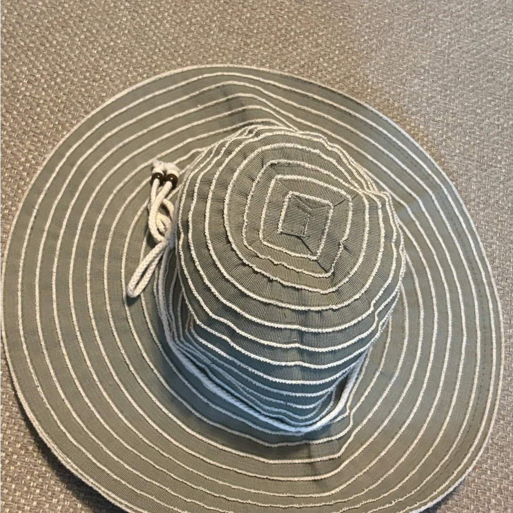 Royal Resortwear Women's Sun Hat Large Brim Floppy Packable Olive Green 58 Cm